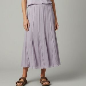 April Cornell VTG  Lavender Skirt  Women's Size Large